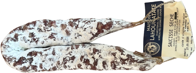 Saucisse sèche.